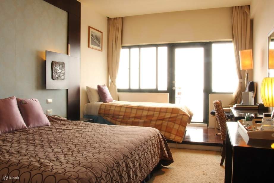 Bilik triple gaya Jepun bergaya