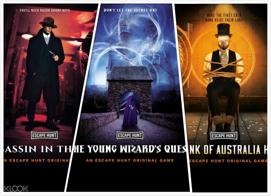 Sydney Escape Room Experience By Escape Hunt Klook Us