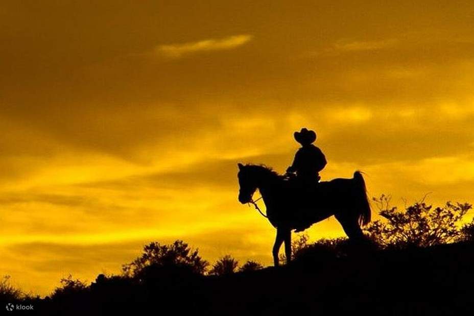 ขี่ม้าชมพระอาทิตย์ตกดิน