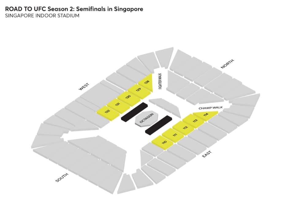 Road to UFC Ticket in Singapore Klook Philippines