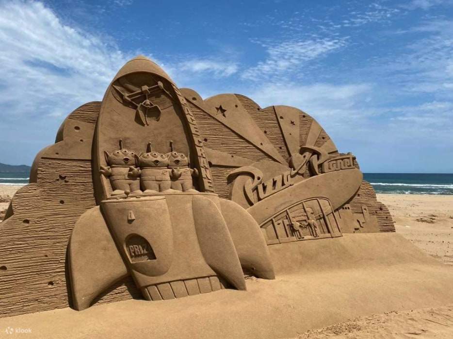 Taiwanese Artists Create Stunning Sand Sculptures Inspired by Disney-Pixar  Films 