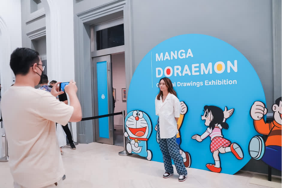 the doraemon exhibition singapore 2022 national museum