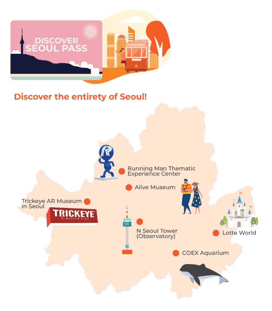 Buy Discover Seoul Pass Online 24, 48 or 72 Hours Klook
