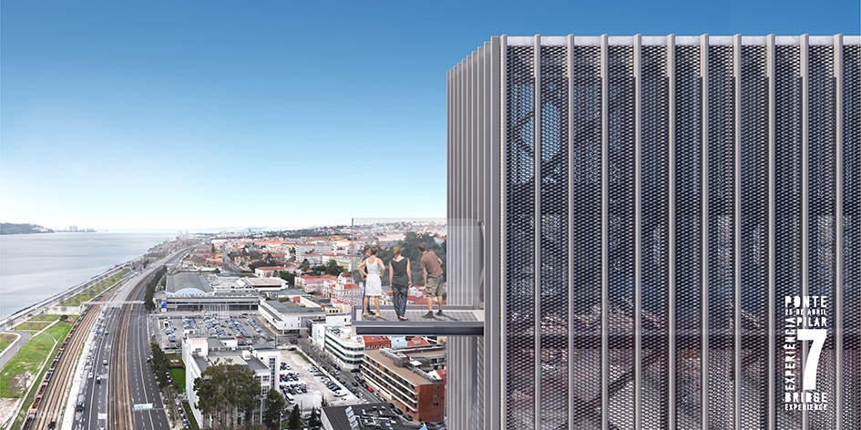 ピラール7インタラクティブ体験の展望台