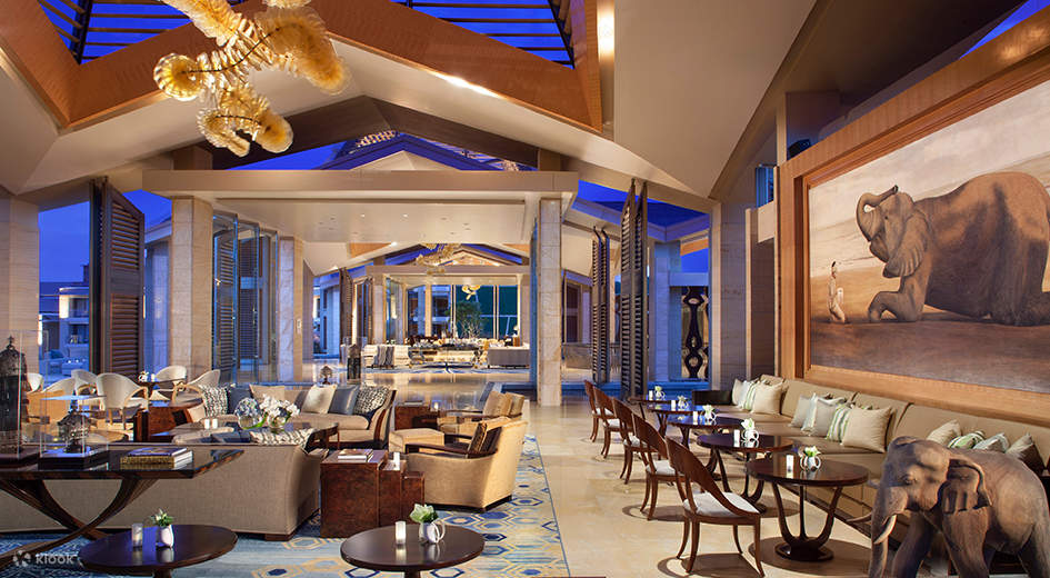 รับประทานอาหารที่ The Mulia