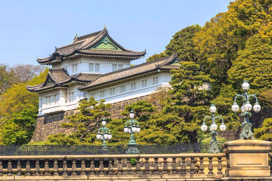 日本皇居面积比故宫大图片