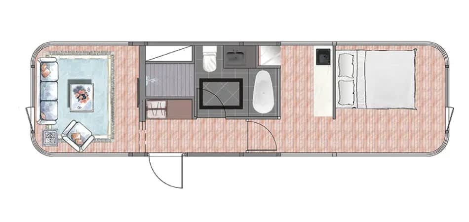 Glamping nel rifugio idilliaco 世外桃源渡假村｜Campeggio di lusso a tema spaziale in camper, pet-friendly｜Ta Ku Ling