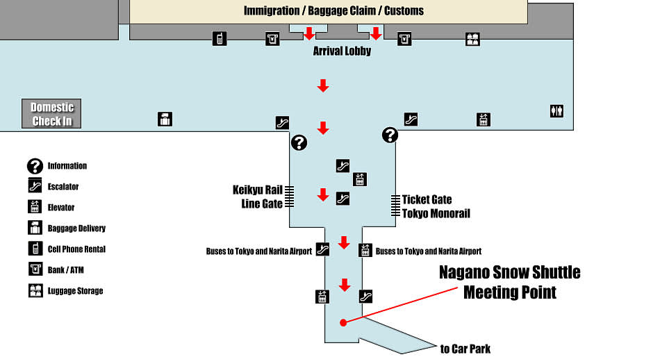 羽田機場集合點