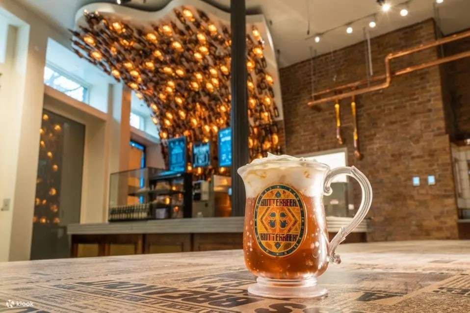 Butterbeer Harry Potter adalah satu kemestian bagi setiap peminat yang berkunjung