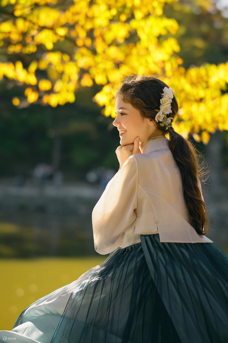 Penyewaan Hanbok dan Dandanan Rambut di Gyeongbokgung, Seoul