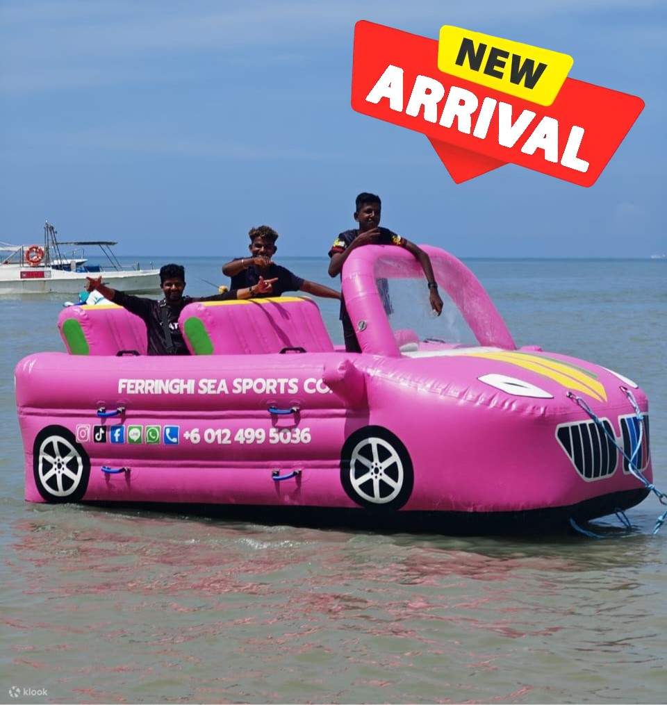 檳城峇都丁宜海灘水上活動