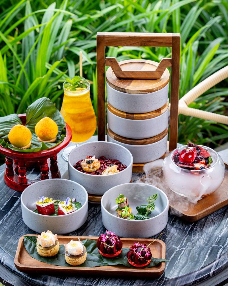 Afternoon Tea in the Ruan Thai at Andaz Pattaya Jomtien Beach