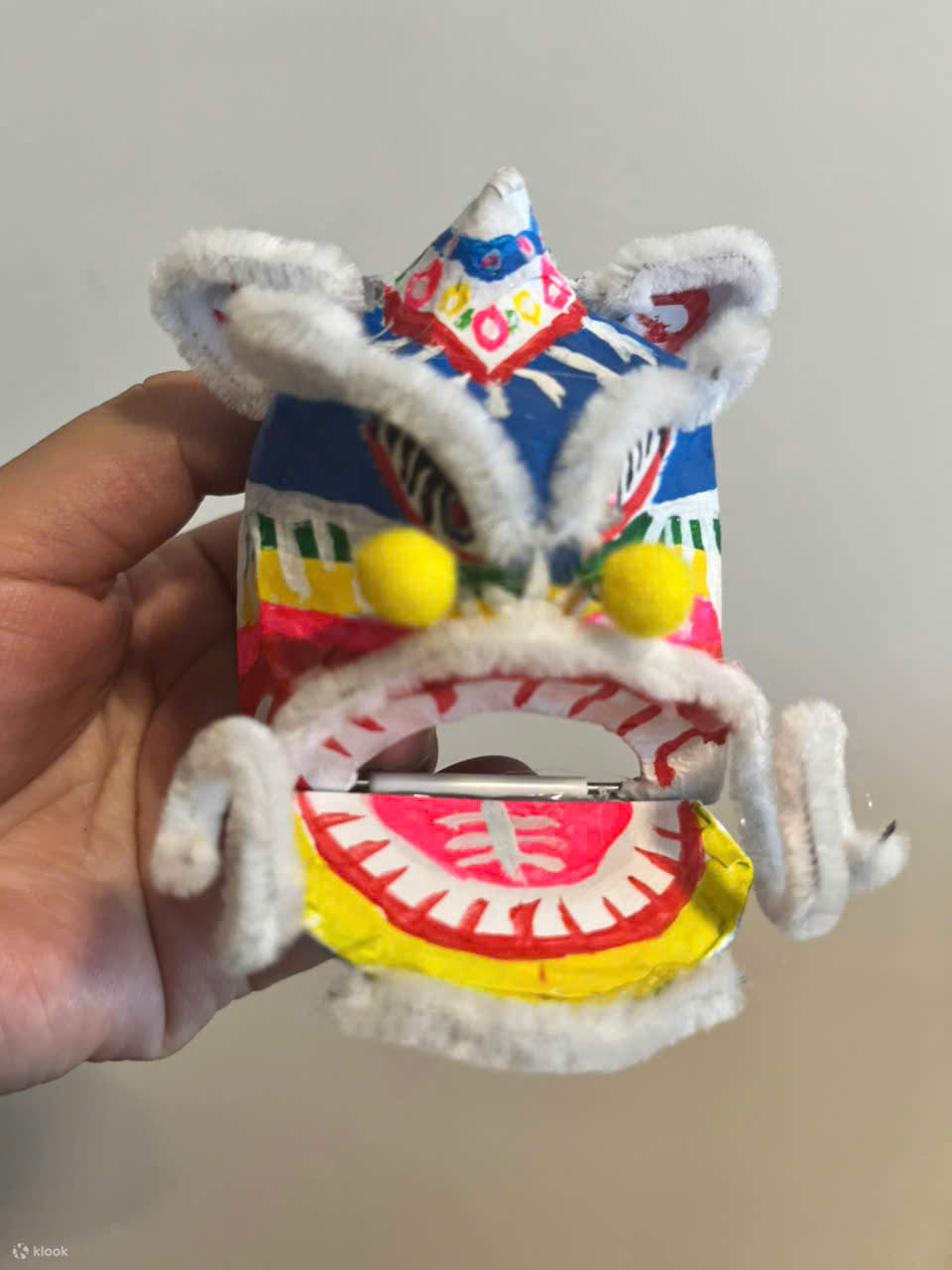 迷你狮头装饰工作坊与舞狮故事