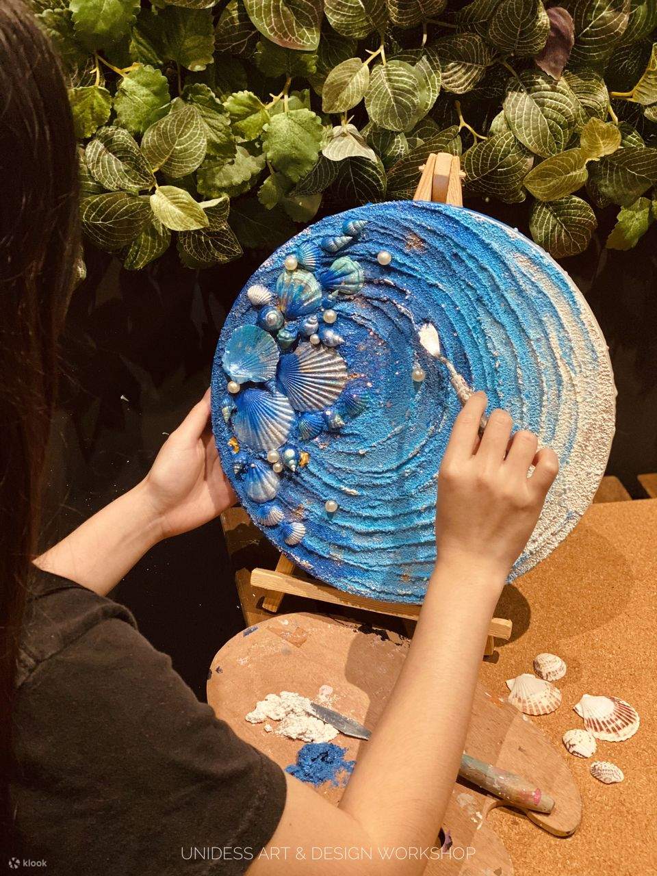 texture painting workshop