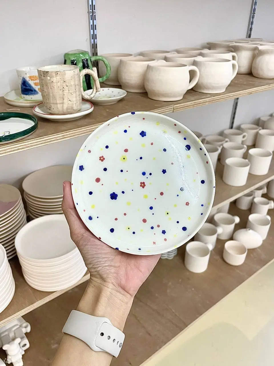 งานศิลปะบนจาน