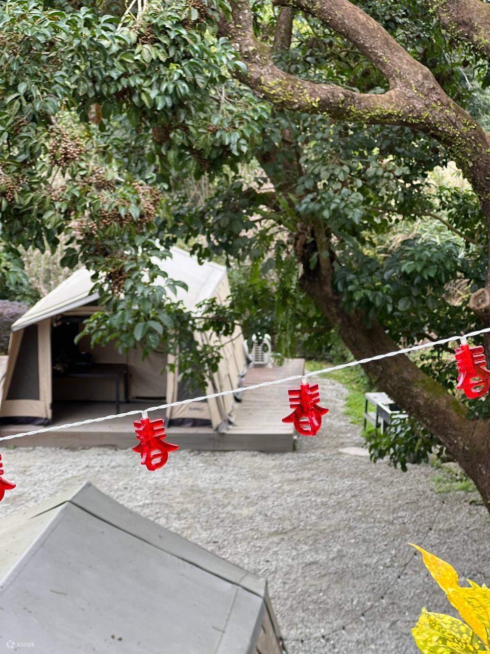 Godetevi la tranquilla area campeggio