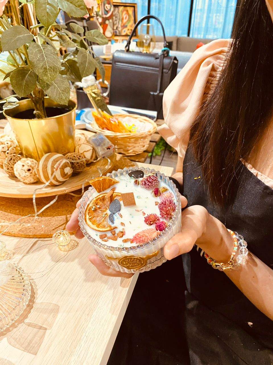 Fabricación de velas en JB