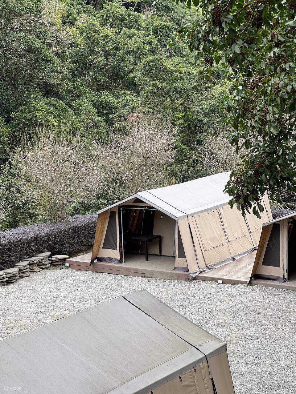 Enjoy the quiet camping area