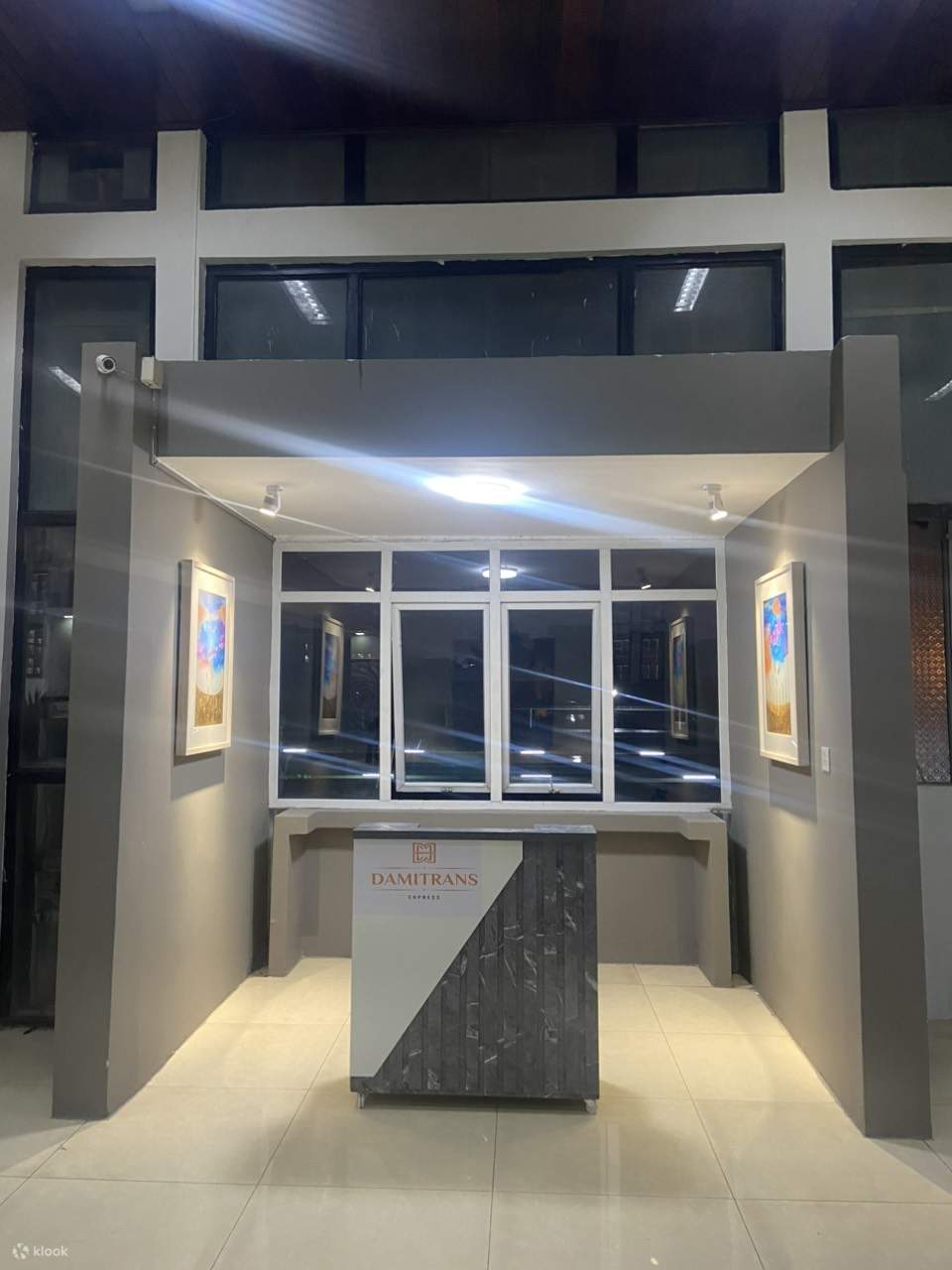 河內火車站櫃檯