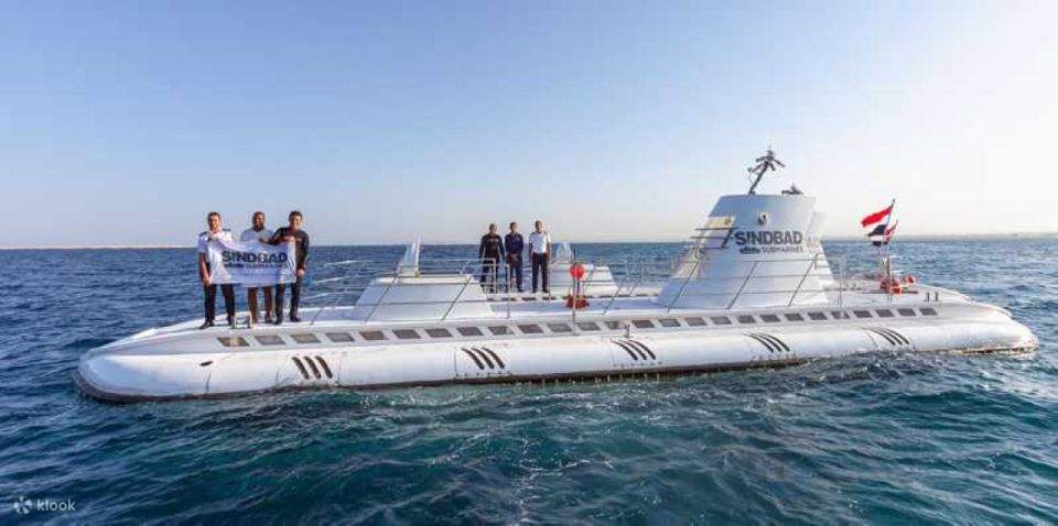From Makadi Bay: Sindbad Submarine Tour with Round Transfers