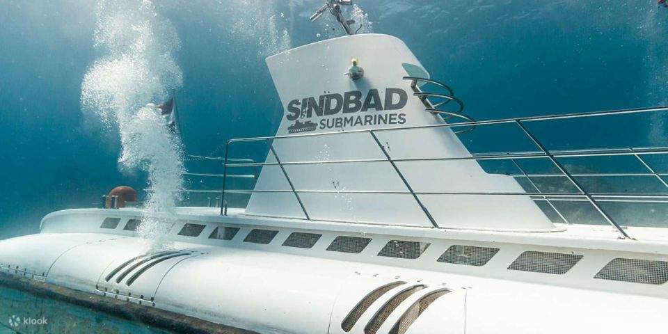 From Makadi Bay: Sindbad Submarine Tour with Round Transfers