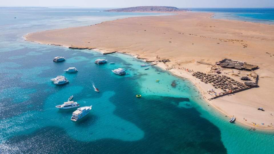 Orange Bay Island Snorkeling Trip With Water Sports From Hurghada