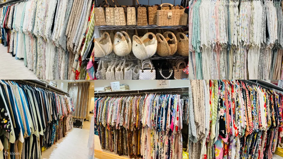 选择和服：1000件和服供您任意挑选、也有高端振袖，访问服供您选择，无任何隐形消费、您根据KKDAY方案挑选即可（可以临时变更方案）。