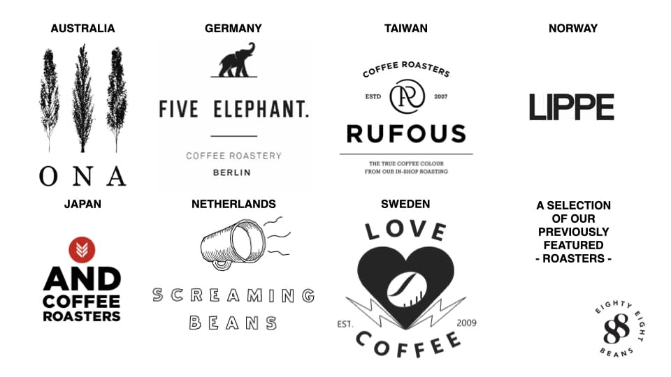 Cada mes, nuestros curadores le traen los mejores granos de café de tostadores de café boutique de todo el mundo.