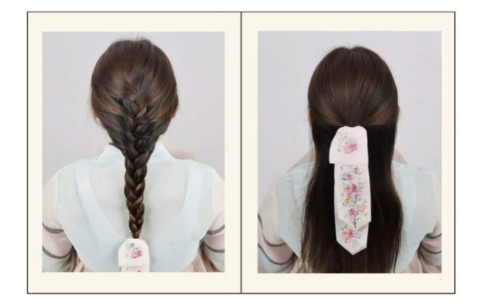 Gói tạo kiểu tóc với trang phục Hanbok cao cấp