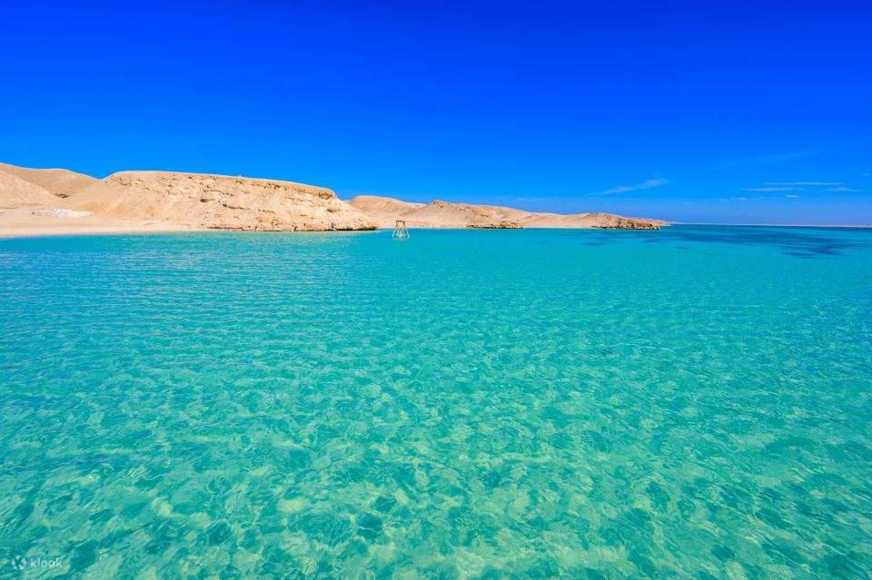 Pengalaman Menaiki Banana Boat & Snorkel Cruise di Orange Bay, Makadi dengan Makan Tengah Hari