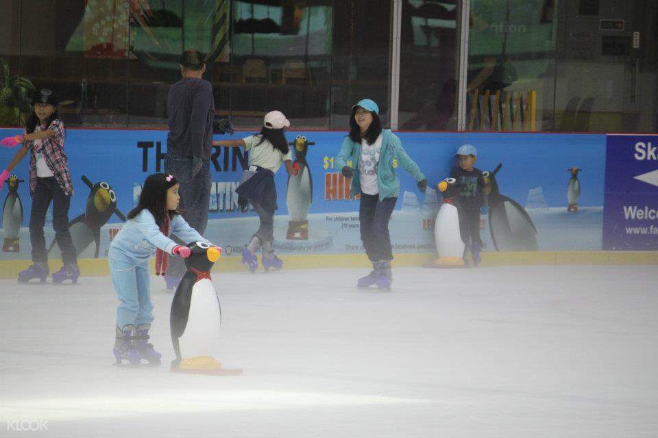 Up to 10 Off The Rink Ice Skating Experience in JCube Singapore