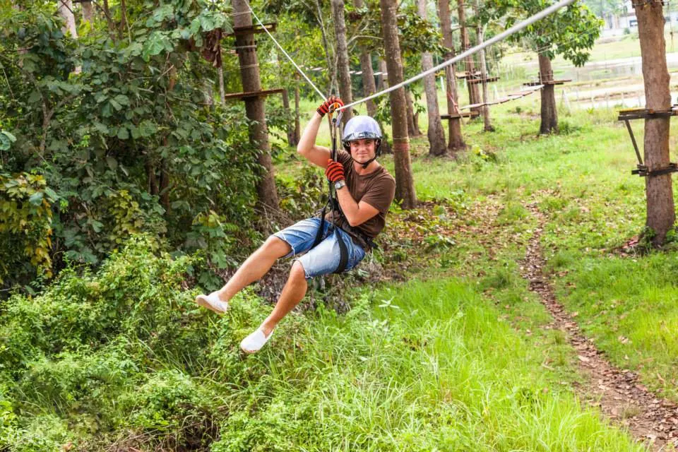 Karbi Fun Park甲米冒險樂園叢林飛躍
