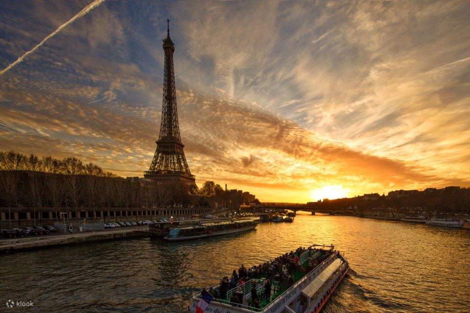 Eiffel Tower Tickets For Summit Floor And Seine River Cruise Klook