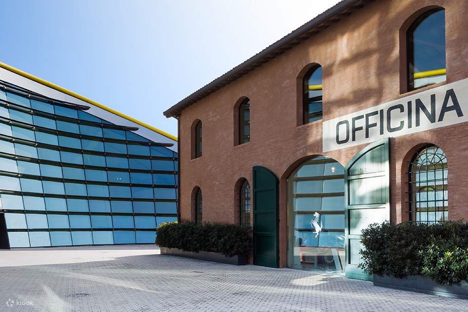 Enzo Ferrari Museum view