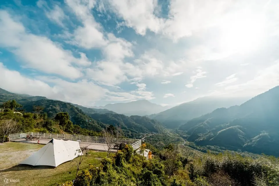 尖石梦田免装备景观露营