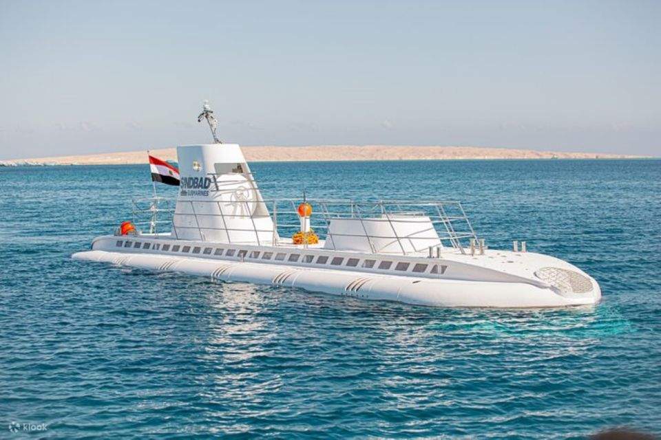 From Makadi Bay: Sindbad Submarine Tour with Round Transfers