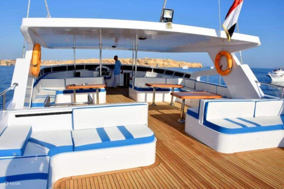 Sharm El Sheikh: Tour en crucero a la isla de Tirán con inmersión introductoria y almuerzo