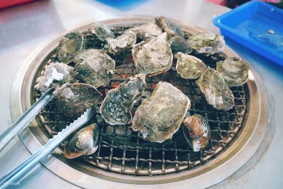 烤鲜蚵吃到饱