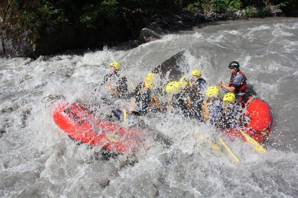 Rafting Adventure in Interlaken from Zurich or Lucerne Klook