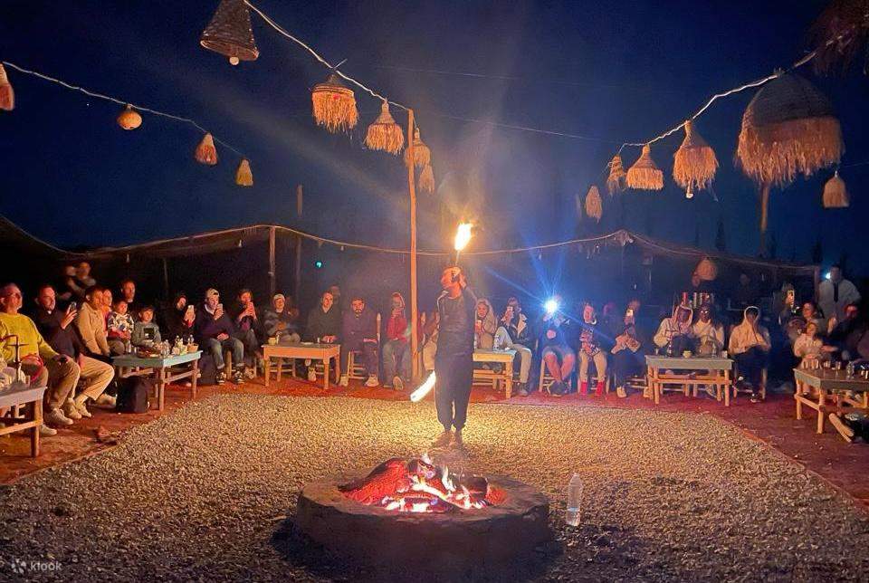 Desert Adventure Quad Biking Camel Riding & Dinner Show in Agafay