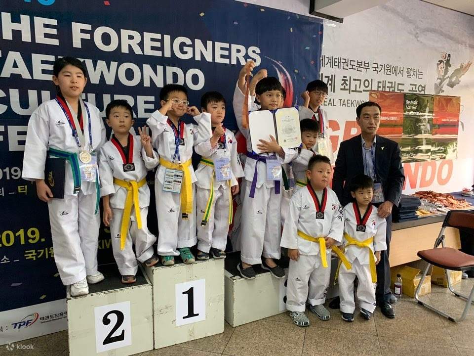 COURS DE TAEKWONDO D'UNE JOURNÉE À SÉOUL