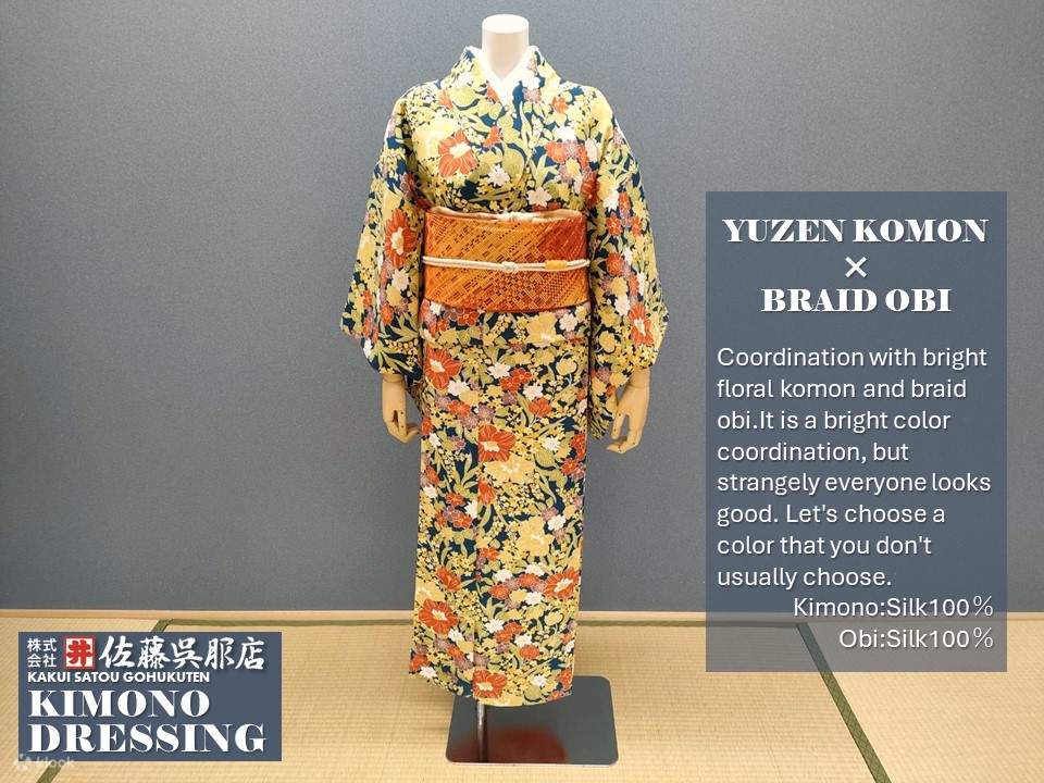 kimono　準備中 Asahikawa Sunagawa kimono dressing experience & photo