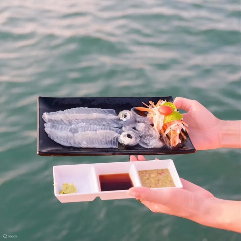 sashimi mực