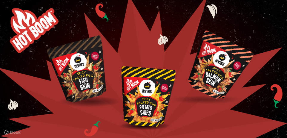 irvins telur masin kulit ikan truffle chips ubi kayu