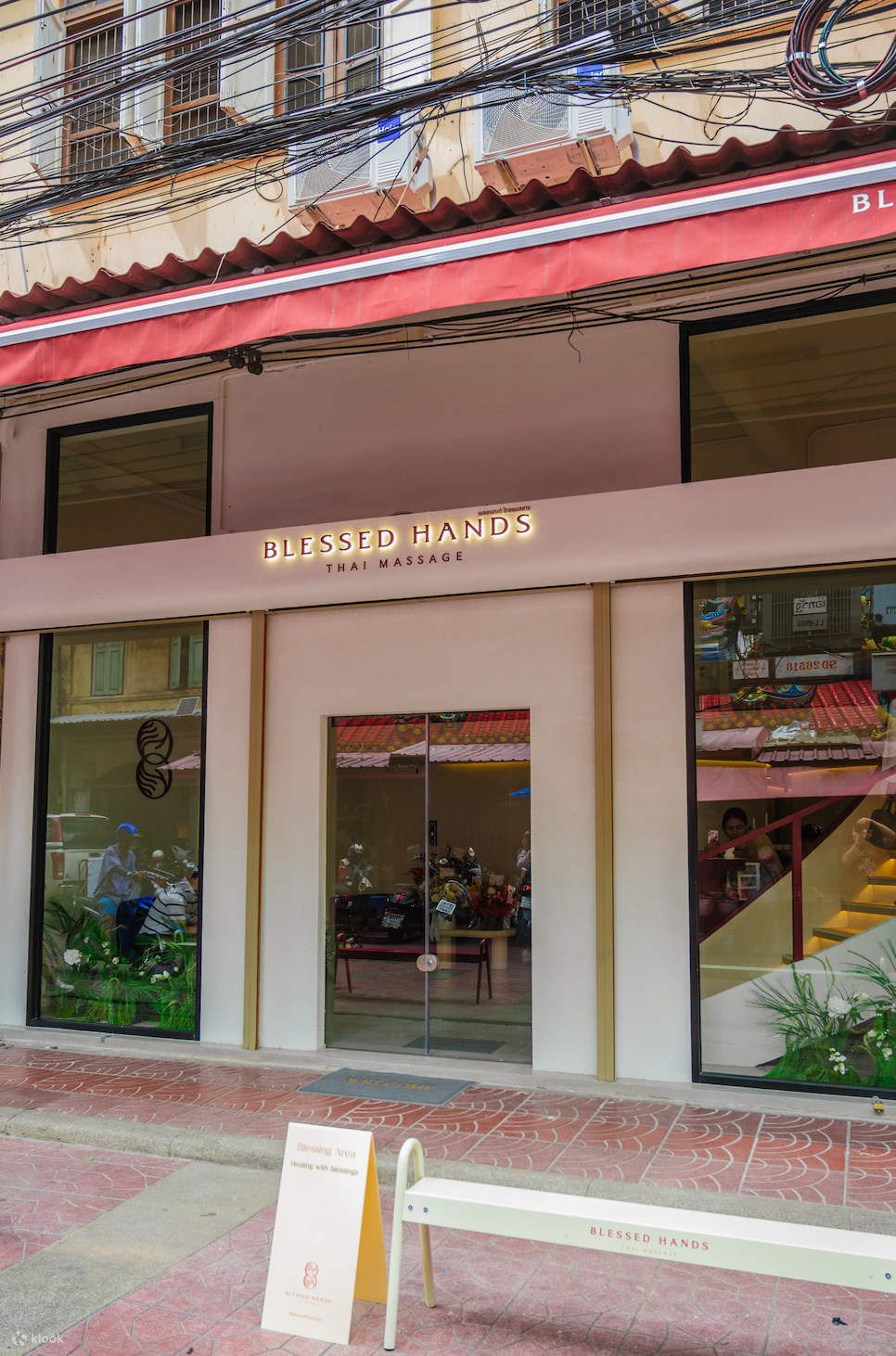 バンコクのチャイナタウン（ヤワラート）にあるブレスドハンズタイマッサージ							