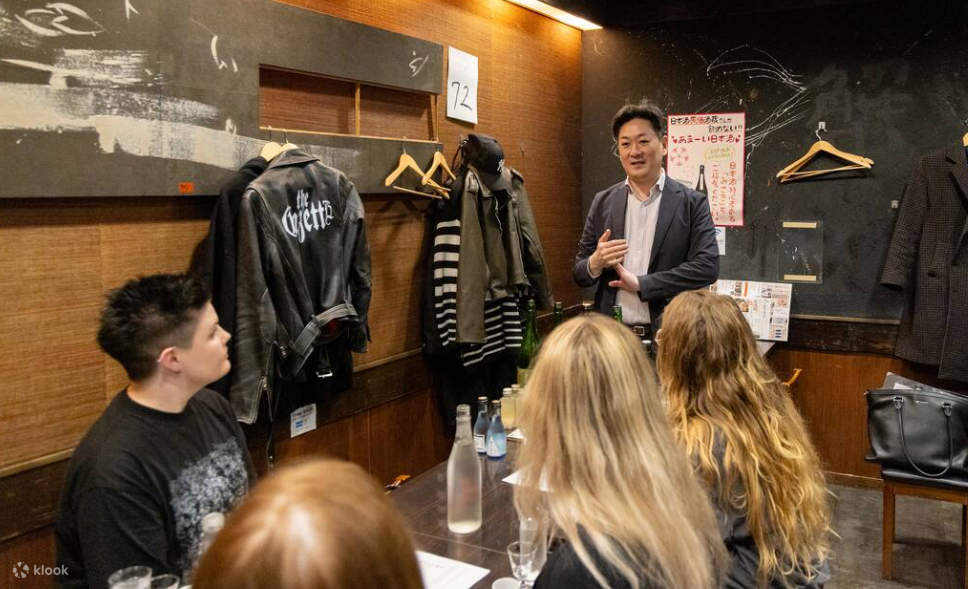 与清酒侍酒师一同品尝多款清酒