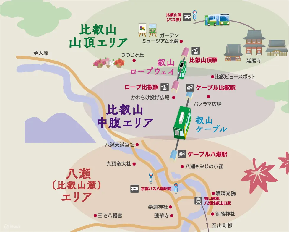 比睿山地图