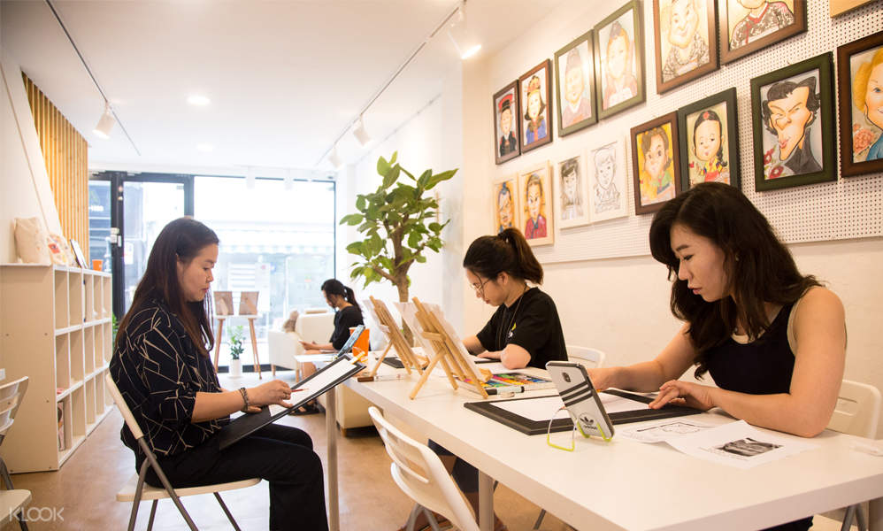 Korean Traditional Caricature Drawing Class Experience Klook Canada