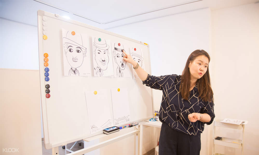 Korean Traditional Caricature Drawing Class Experience Klook Canada
