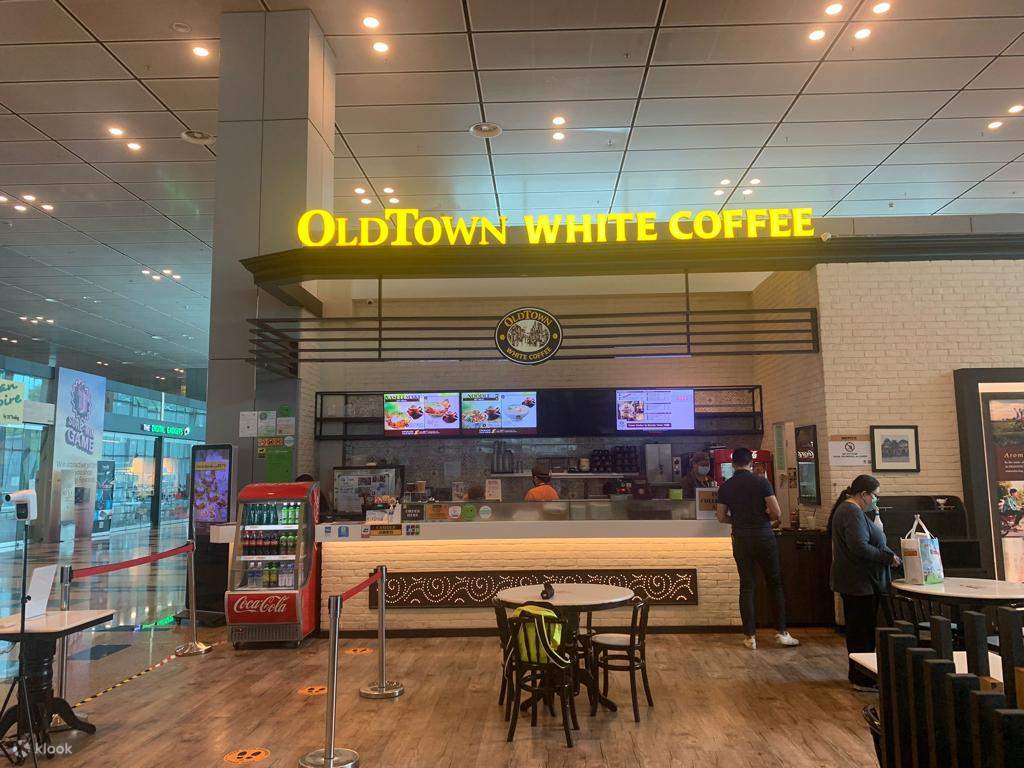Old Town White Coffee in Changi Airport Klook Hong Kong Hong Kong